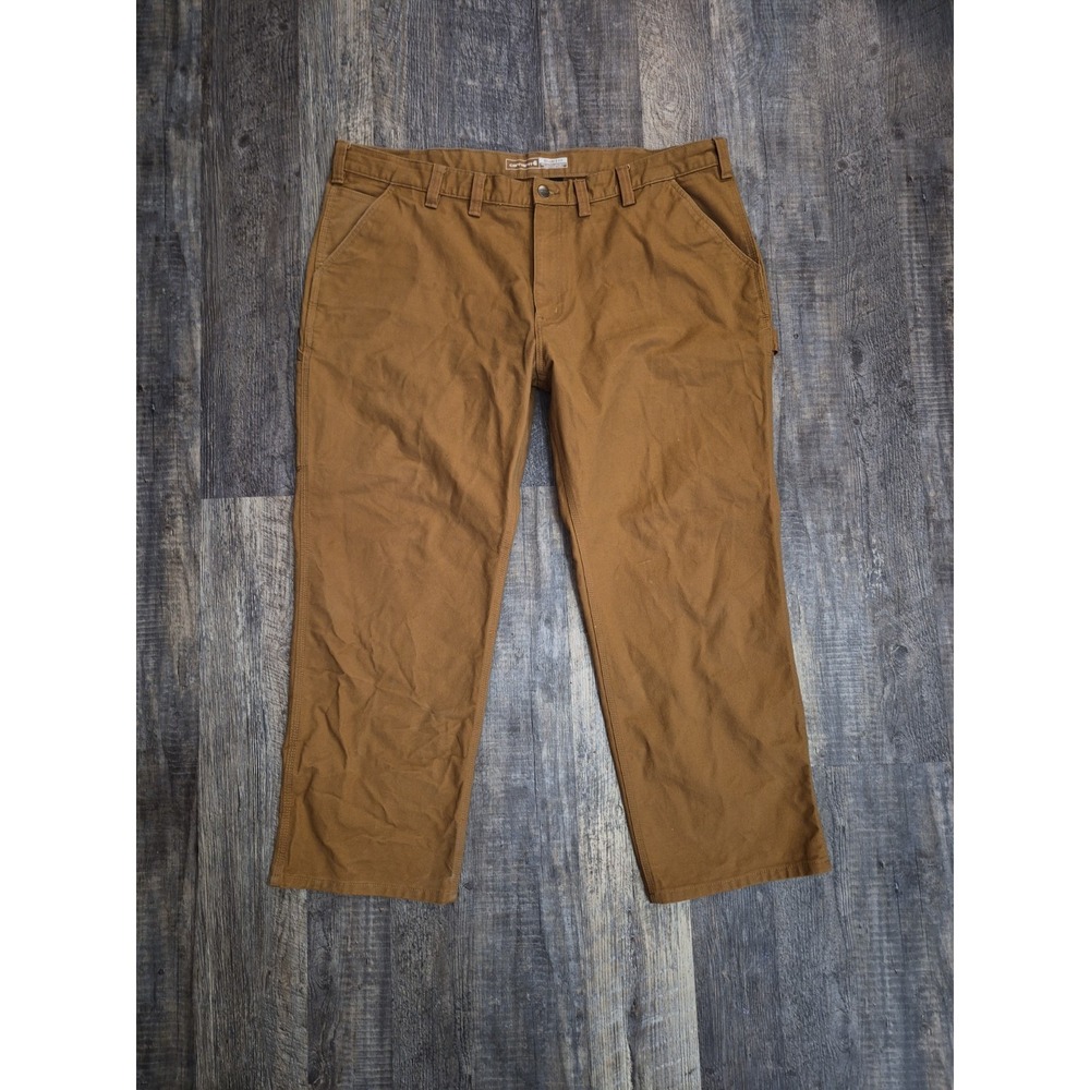 Carhartt Relaxed Fit Rugged Flex 44x30 Utility Work Pants BN3279-M Brown